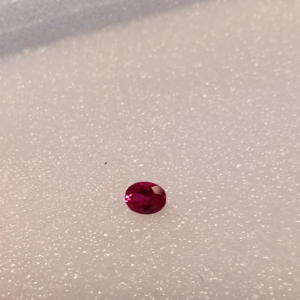 Classic Oval Ruby-Red Ruby For Women Jewelry. Hea… - image 1